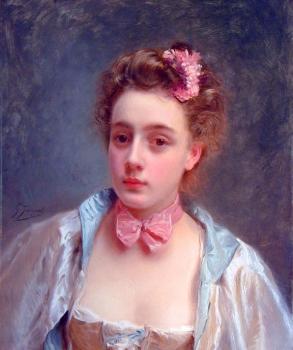 Gustave Jean Jacquet : Dressed for the ball